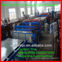 complete turn key project pc pp hollow sheet extrusion line